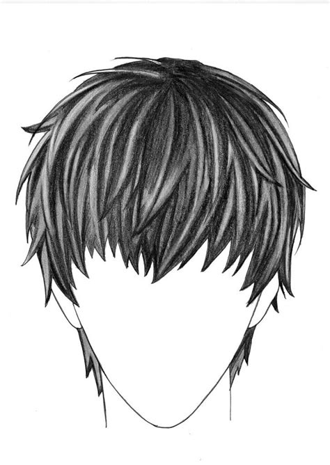How To Draw Anime Boy Hair Drawing Realistic Anime Hair Boy Hair