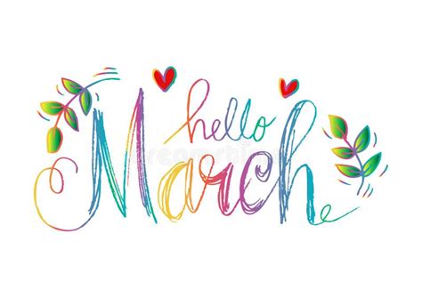 Month Of March Clipart