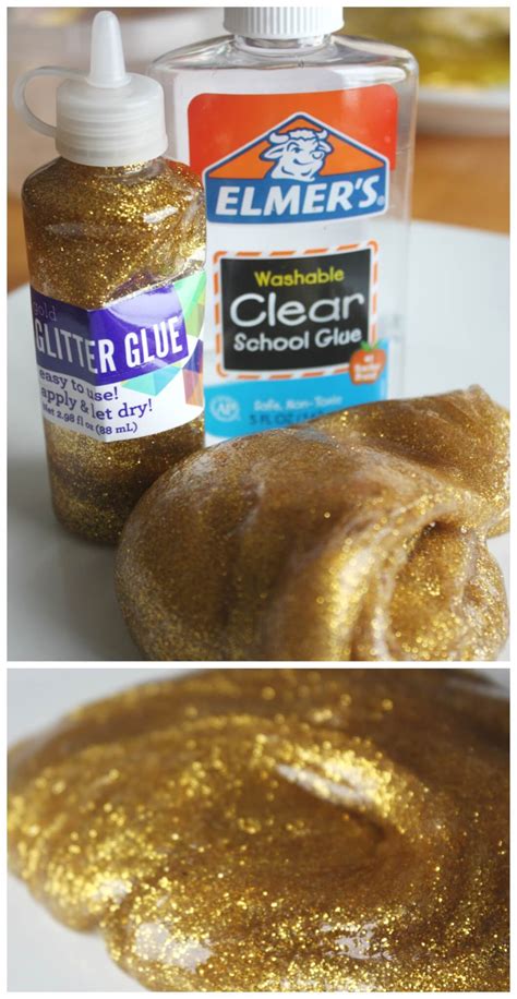 Check spelling or type a new query. Gold Slime Recipe Glitter Glue Slime Sensory Play