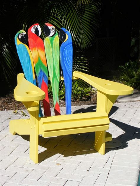 Just message me for photos of others. Adirondack Chair - Parrot Design | Adirondack chair ...