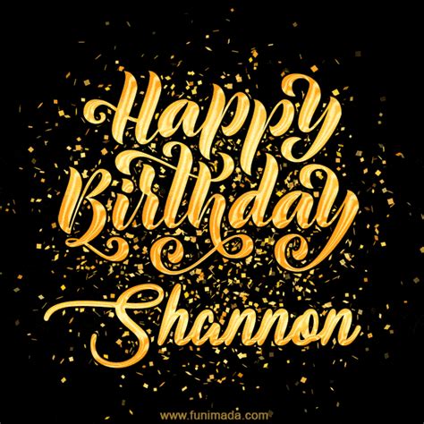 Happy Birthday Card For Shannon Download  And Send For Free