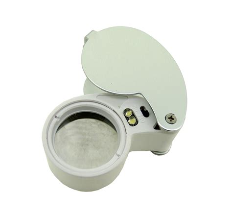 Illuminated Jewellers Loupe 40x 25mm