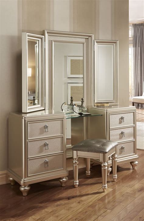 Check out our dresser mirror set selection for the very best in unique or custom, handmade pieces from our mirrors shops. Diva Vanity Dresser & Stool | Diva bedroom, Mirror stool ...