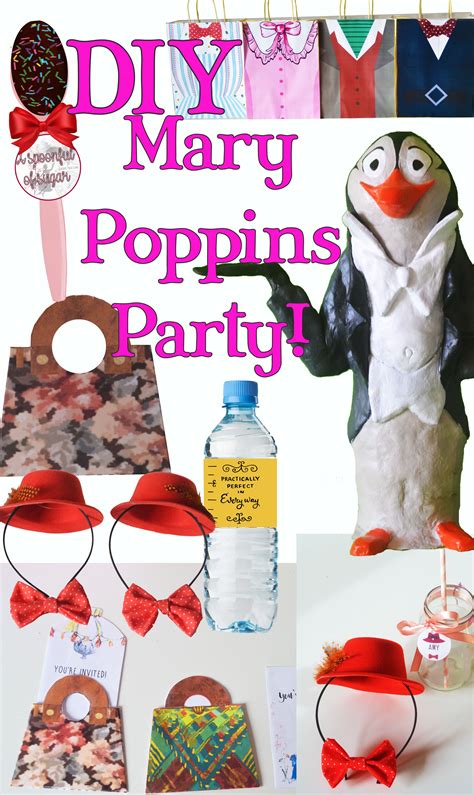 Diy Mary Poppins Mary Poppins Returns Party Theme Ideas Mary Poppins