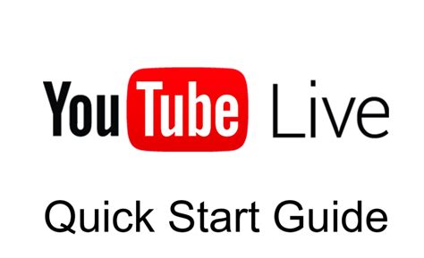 Youtube Live For Small Channels Goes Official Heres A