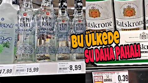 Almanya Alkol Fiyatlar ı Sudan Ucuz Biralar Var Rakı Viski Absolut
