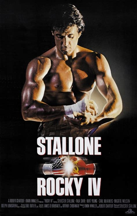 Rocky Iv 1985 Sylvester Stallone Movie Poster Reprint 2 Etsy