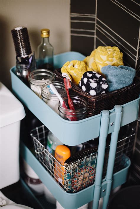 The furniture and home accessories make setting up a starter home on a low budget, and. Ingenious Ideas & DIYs for Bathroom Organization & Storage ...