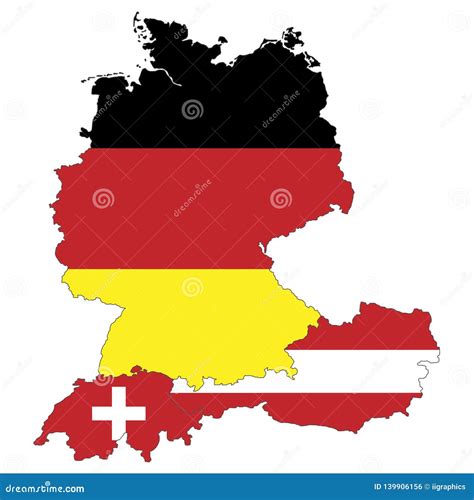 Mapa De Alemania Y Austria