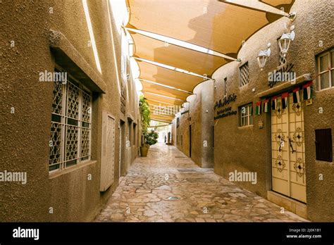Al Seef Traditional Historical District Arabic Architecture Dubai