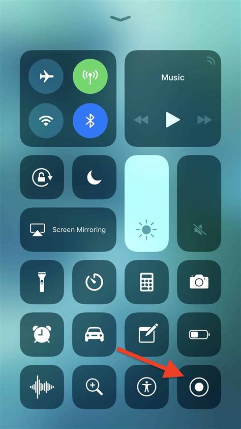 You can also record your voice during the screen recording. Record your iPhone's screen in iOS 11 without a computer ...