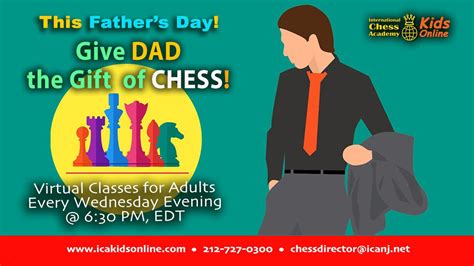For Fathers Day This Year Give Dad The T Of Chess Lessons