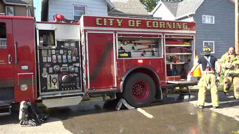 Fire Starts In The Back Of A Resident Building In Corning Weny News