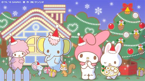 Merry Christmas From My Melody And Her Pals Rsanrio