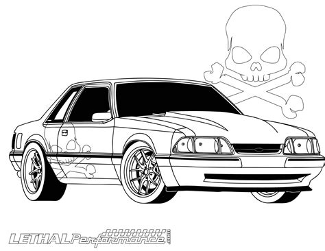 Mustang Coloring Pages Home Design Ideas
