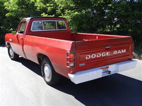 Dodge Ram 1500 Standard Cab Pickup 1981 Red For Sale 1b7fd14p8bs104657