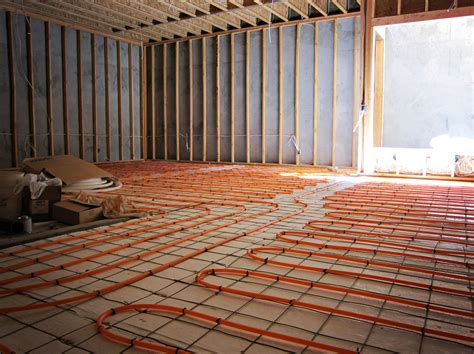 Diy Radiant Floor Heating Concrete Slab Above Floorsleepersuspended
