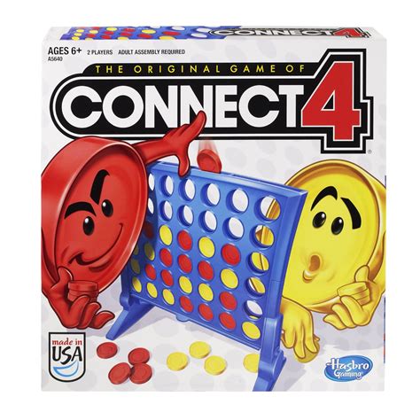 Connect 4 Classic Grid Game Board Games Messiah