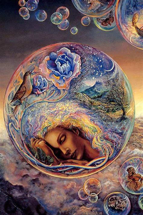 Peaceful Dreams Josephine Wall Spiritual Art Surreal Art