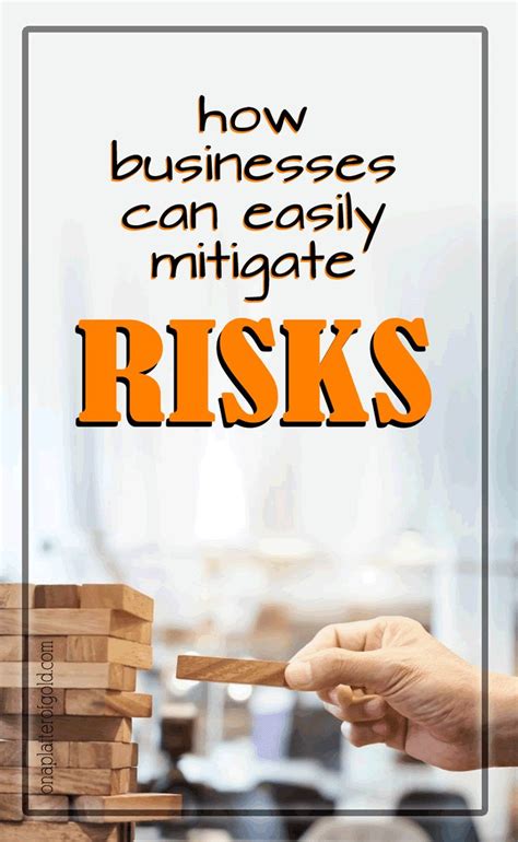 How Can A Business Mitigate Its Risks Easy Business Risks Mitigation