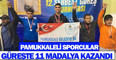 Pamukkaleli Sporcular G Re Te Madalya Kazand Denizli Online Haber
