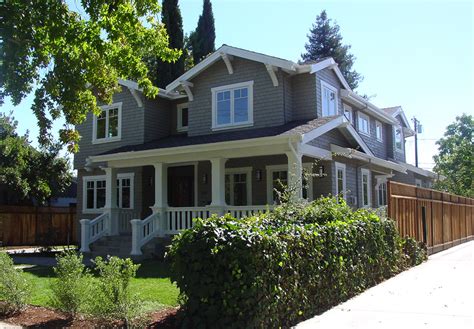 Craftsman Transitional New In Palo Alto Transitional Exterior