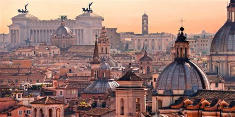 Skyline Of Rome Breathtaking Panoramic Terraces Snap Italy