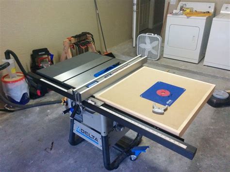 Delta Router Table Extension By Ilyac Woodworking