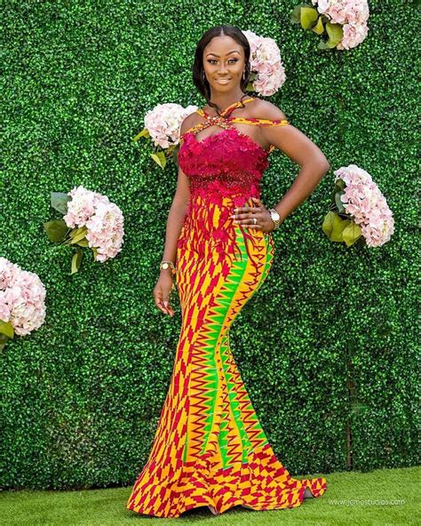 Image May Contain 1 Person Outdoor African Prom Dresses African Dresses Modern African