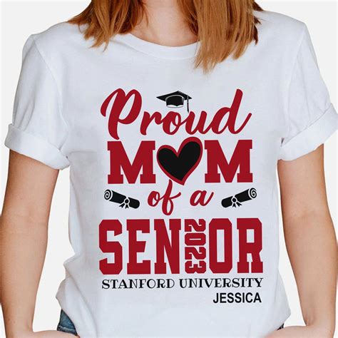 Proud Mom Of 2023 Senior Shirt — Geckocustom