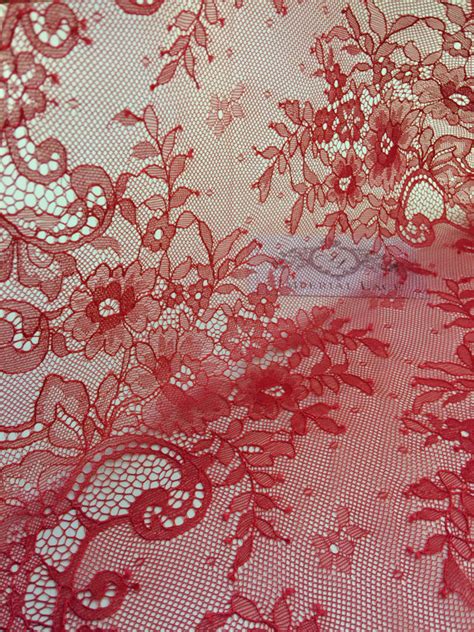 Red Lace Trim Lace Trim Lace Fabric From