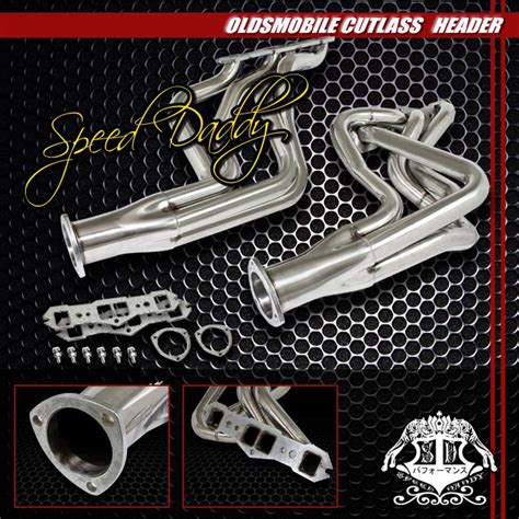 Purchase Stainless Racing Manifold Headerexhaust 65 75 Oldsmobile 442