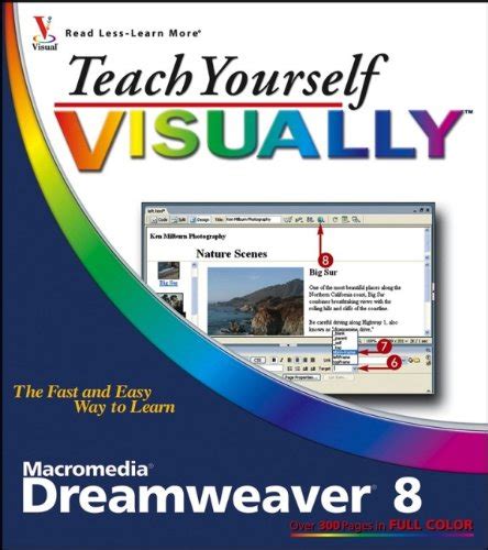 Teach Yourself Visually Macromedia Dreamweaver 8 Warner Janine