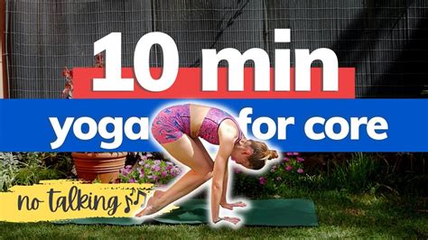 Min Yoga For Core Back Strength Yoga Core Workout No Crunches