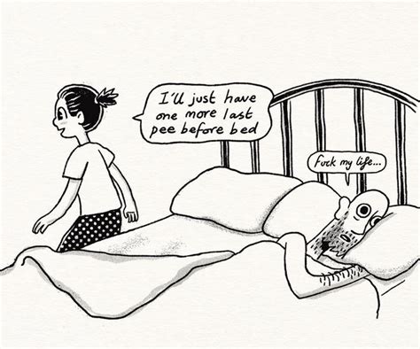23 Comics That Capture The Highs And Lows Of Sharing A Bed With Your Partner Huffpost Life