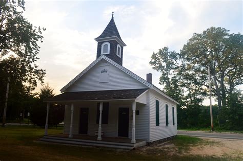 Georgia Road Schoolhouse Is One Of Two Original Remaining Schoolhouses