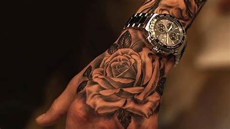 Rose Flower Hand Design Tattoos For Men Hd Tattoos For Men Wallpapers