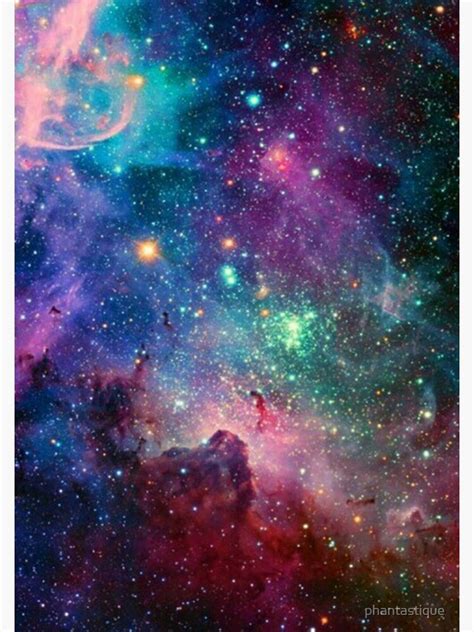 Galaxy Poster By Phantastique Redbubble