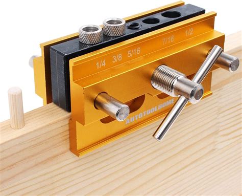 Buy Autotoolhome Gold Self Centering Doweling Jig Kit 2 Inch 6pc Drill