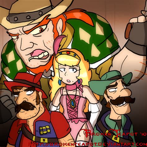 Red Dead Mario By Brokenteapot On Deviantart