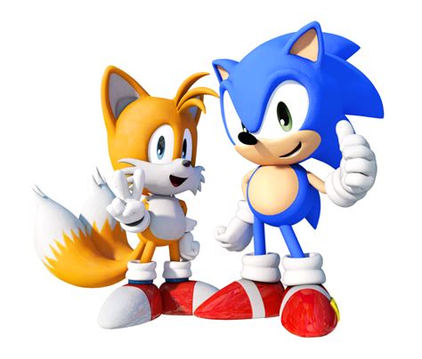 Classic Sonic The Hedgehog And Classic Tails Miles Tails Prower Sonic Fan Characters