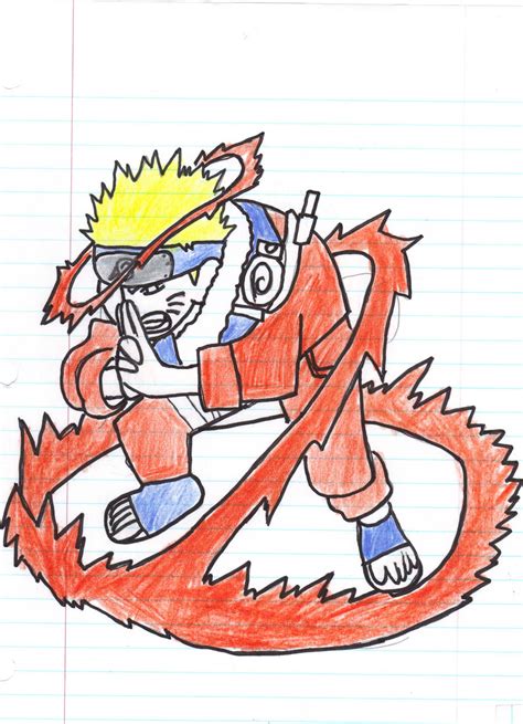 Naruto Red Chakra By Dominia69 On Deviantart