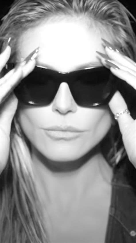 Heidi Klum Covers Classic 80s Song Sunglasses At Night Listen Here Abc News