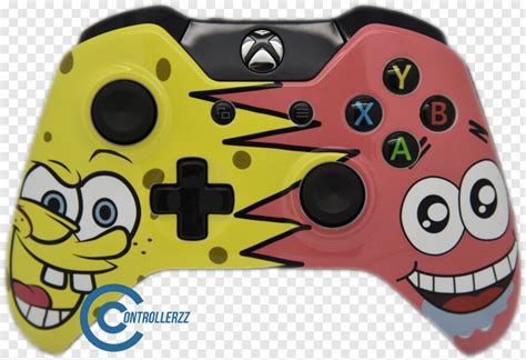 Xbox 360 Controller Spongebob And Patrick Xbox One Controller Hd Png Download 1129x774