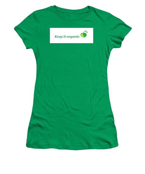 Keep It Organic Green Apple Womens T Shirt For Sale By Vesna Antic