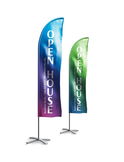 Advertising Flags Outdoor Promotional Feather Flags