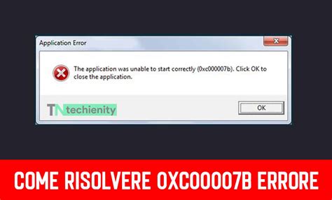 Come Risolvere 0xc00007b Errore Su Windows 2021 Techienity