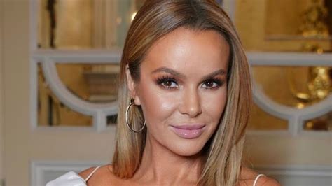 Amanda Holden Poses In Racy Thigh Skimming Football Shirt Dress After