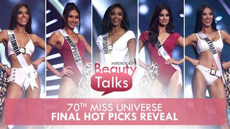 70th Miss Universe Final Hot Picks Missosology