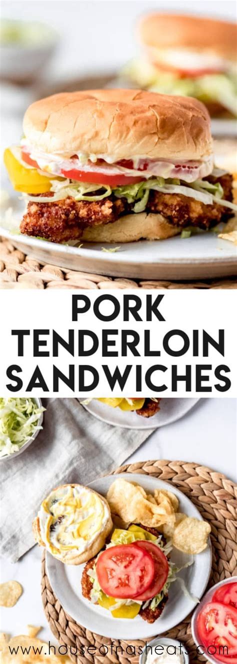 That's what you expect from pulled pork — and what we pulled off with our recipe redo. Crispy pan-fried Pork Tenderloin Sandwiches are a midwest tradition! Pork tenderloin is pounded ...